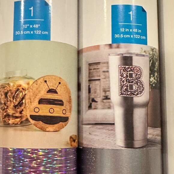 Cricut Bundle Mats Pens Premium Holographic Metallic Heat Transfer Removable - Picture 3 of 10